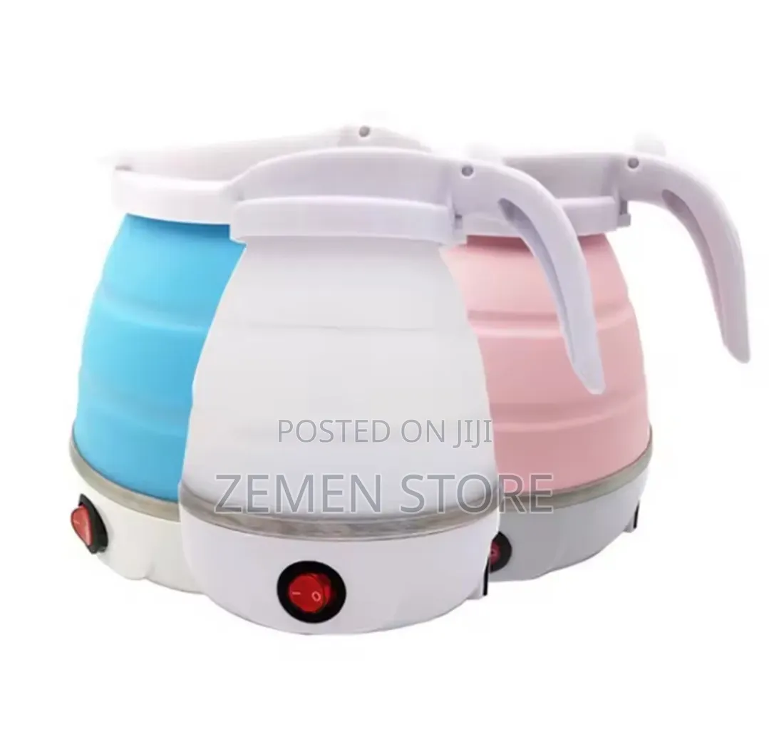 600ml Foldable Electric Kettle ተጣጣፊ የኤሌክትሪክ ቦይለር