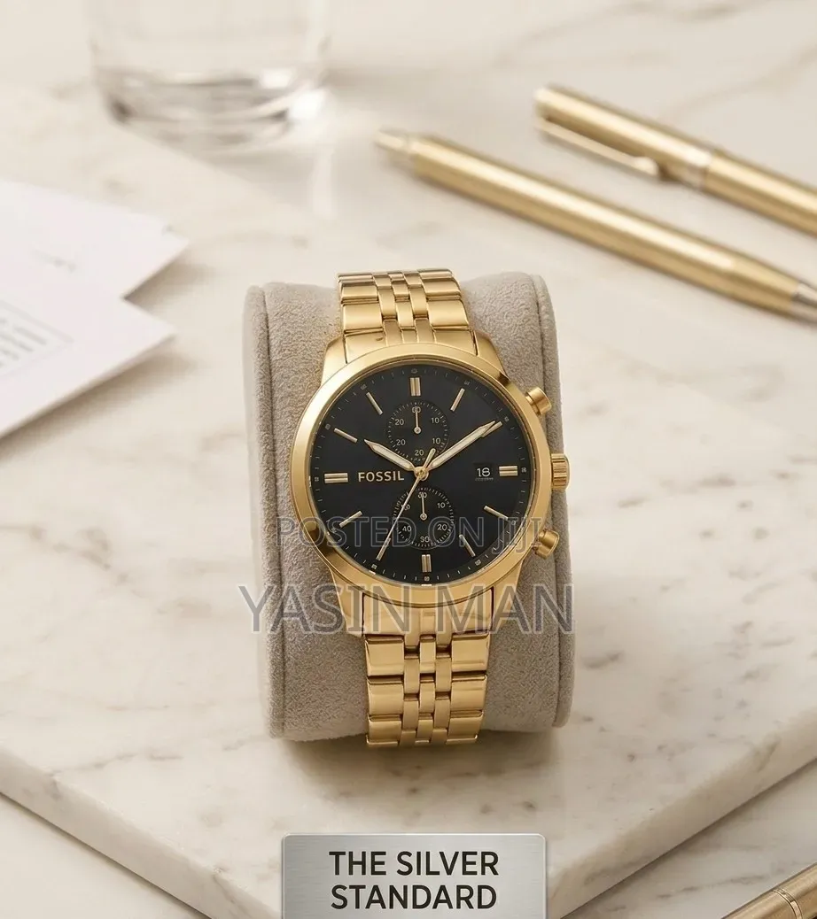 Fossil Men's Chronograph Stainless Steel Watch - 3 Colors Available