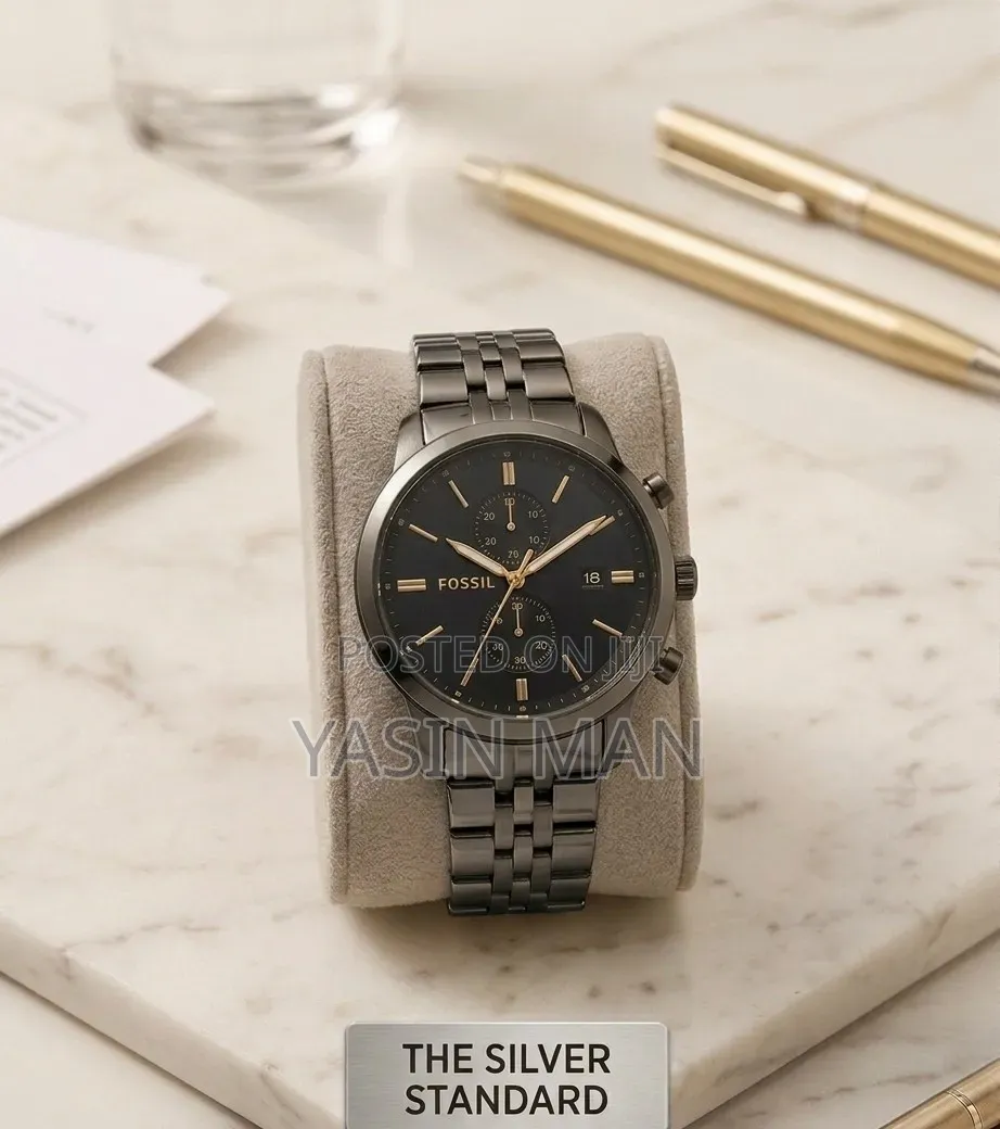 Fossil Men's Chronograph Stainless Steel Watch - 3 Colors Available