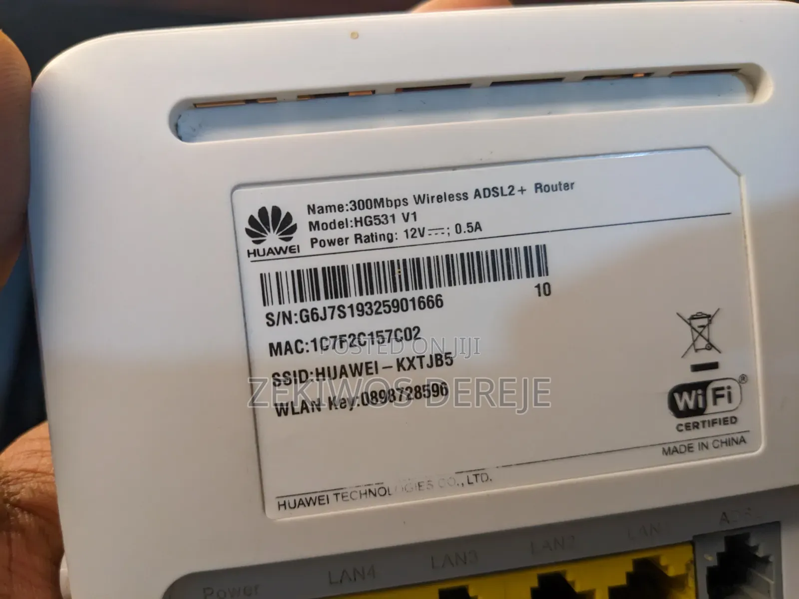 Huawei Adsl Router