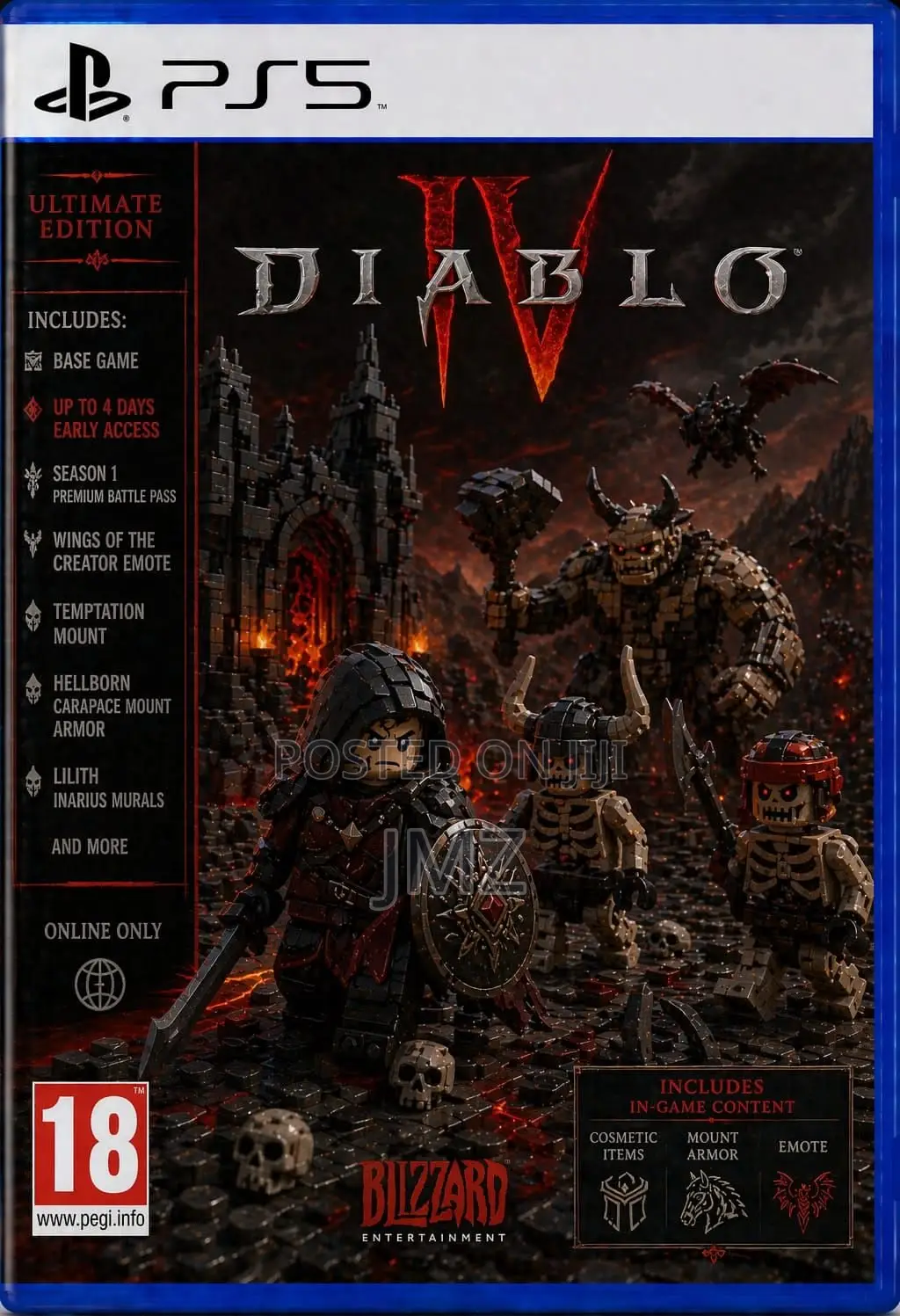 Diablo Iv Ps5 Cd Game