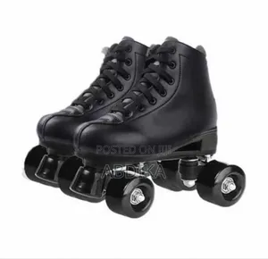 Quad Roller Skates Pu Leather