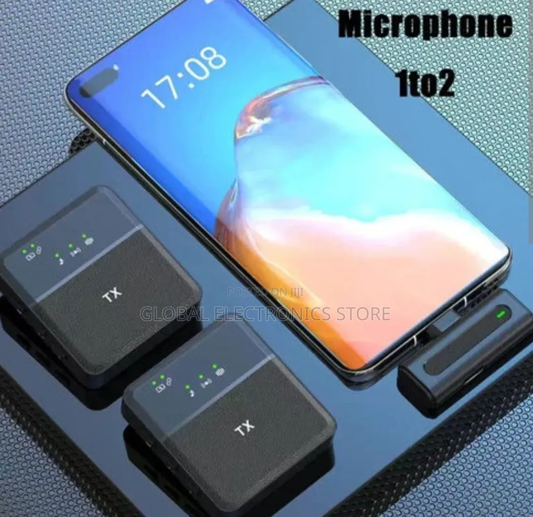 Clear Sound Dual Wireless Mic – ለ Tiktok, Youtube, Facebook!
