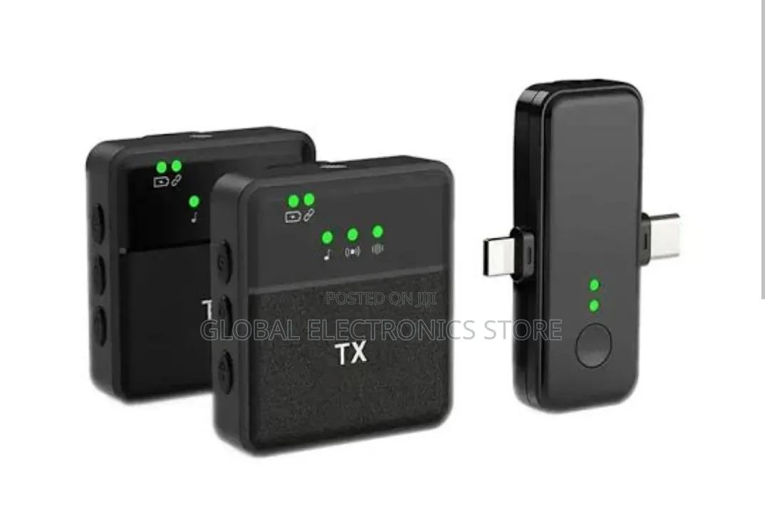 Clear Sound Dual Wireless Mic – ለ Tiktok, Youtube, Facebook!
