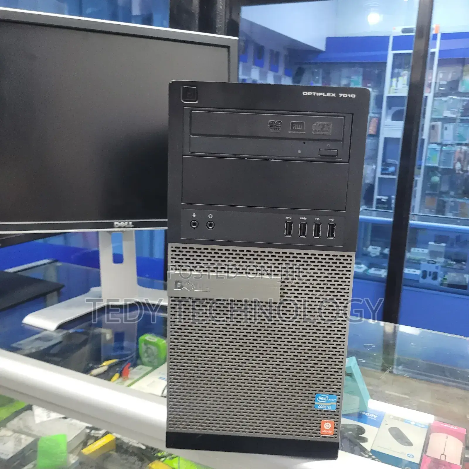 Desktop Computer Dell OptiPlex 7010 4GB Intel Core i3 HDD 500GB