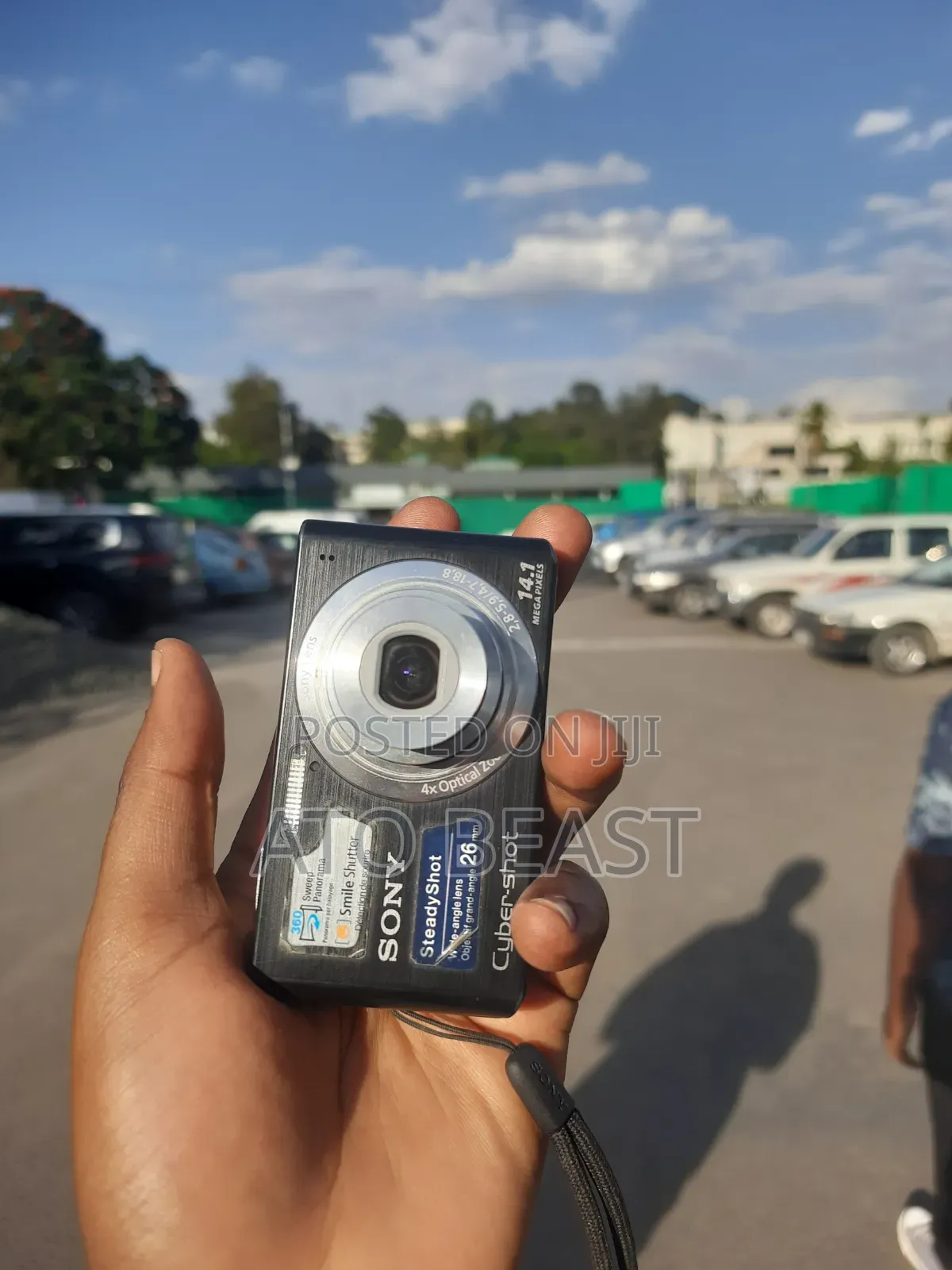 Sony Cyber-Shot DSC-W610 Digital Camera, a Black Compact Model 14.1-Mp