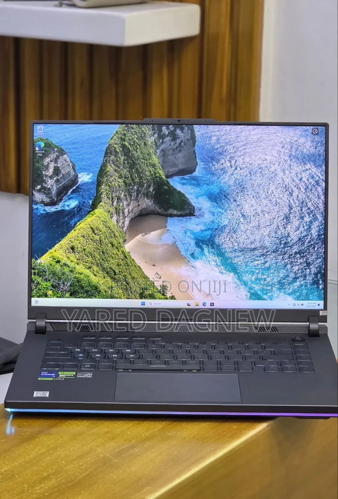 New Laptop Asus ROG Strix G16 G614 16GB Intel Core i7 SSD 1T
