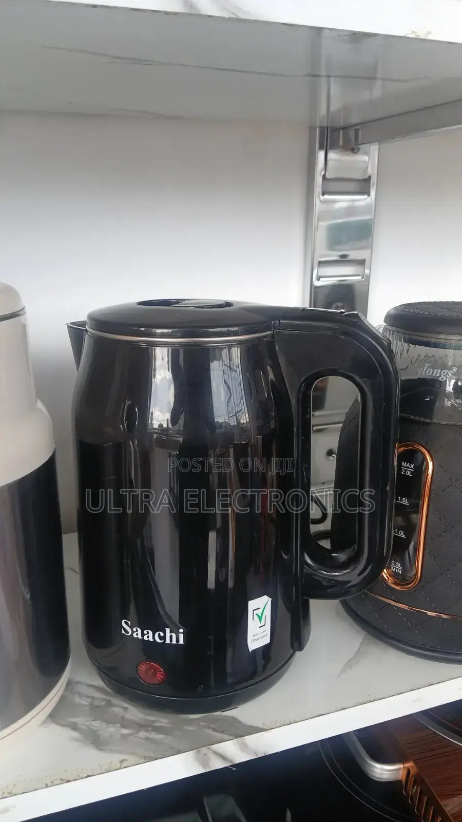 Saachi Electric Kettle Features የውሀ ማሞቂያ ማሽን