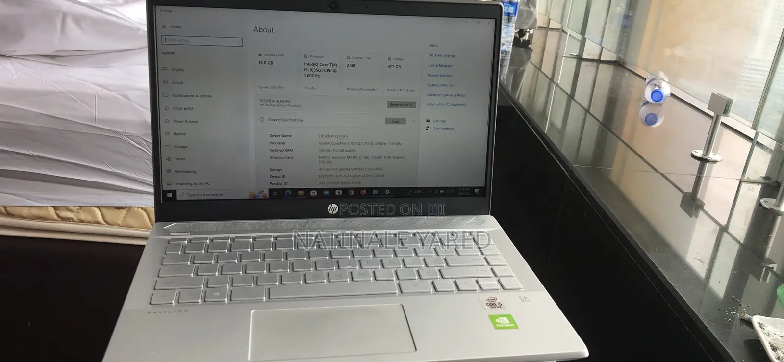 New Laptop HP Pavilion 14-ce3064st 16GB Intel Core i5 SSD 500GB