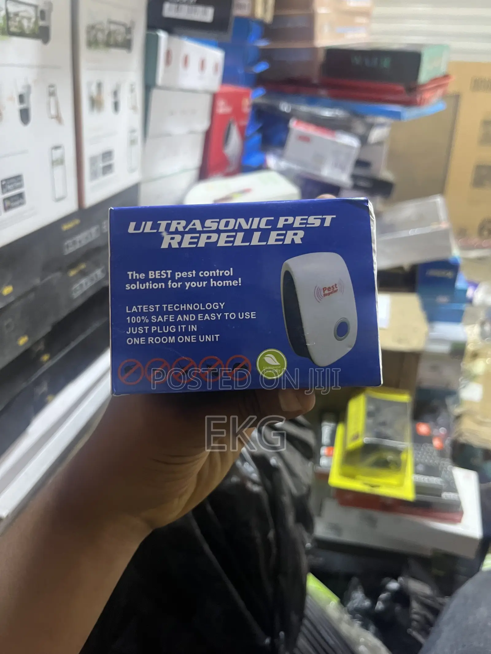 Ultrasonic Pest Repeller - ዘመናዊ የነፍሳት እና የአይጥ መከላከያ ማሽን!