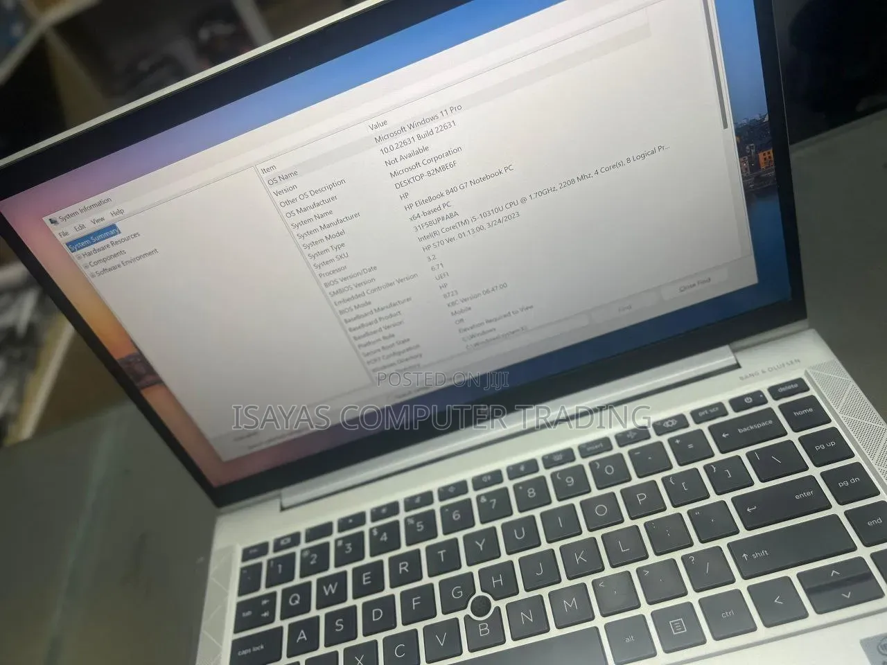 New Laptop HP EliteBook 840 G7 16GB Intel Core i5 SSD 512GB