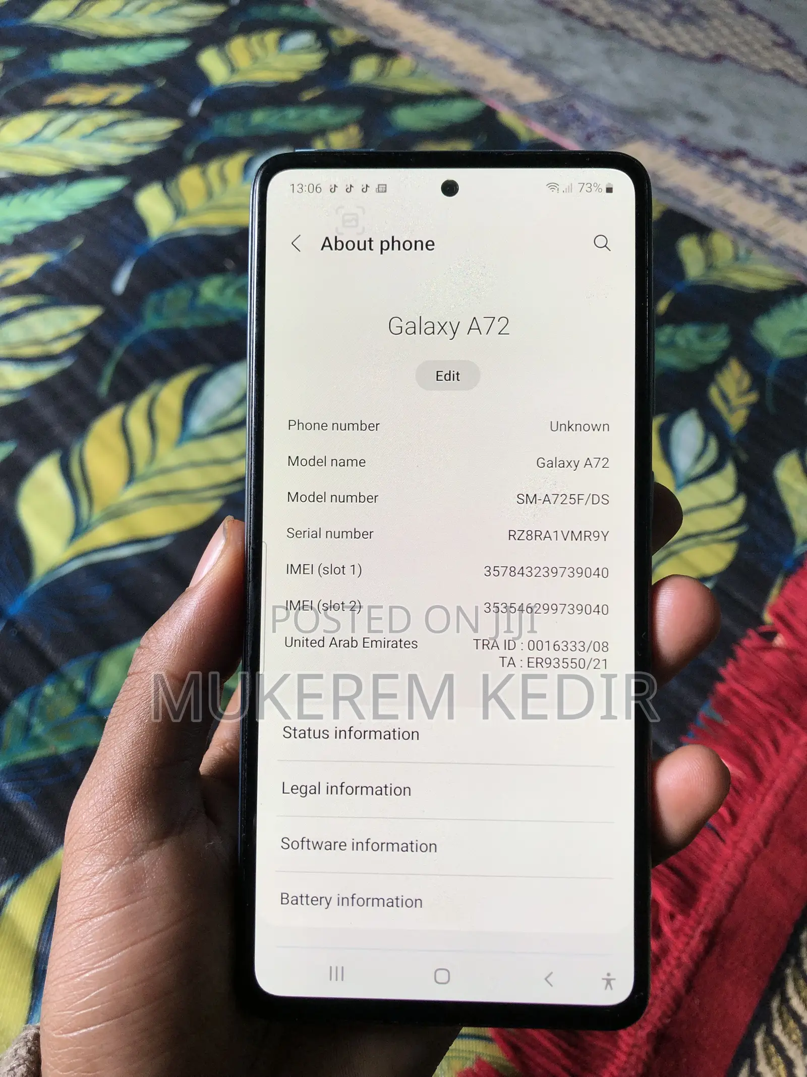 Samsung Galaxy A72 256 GB