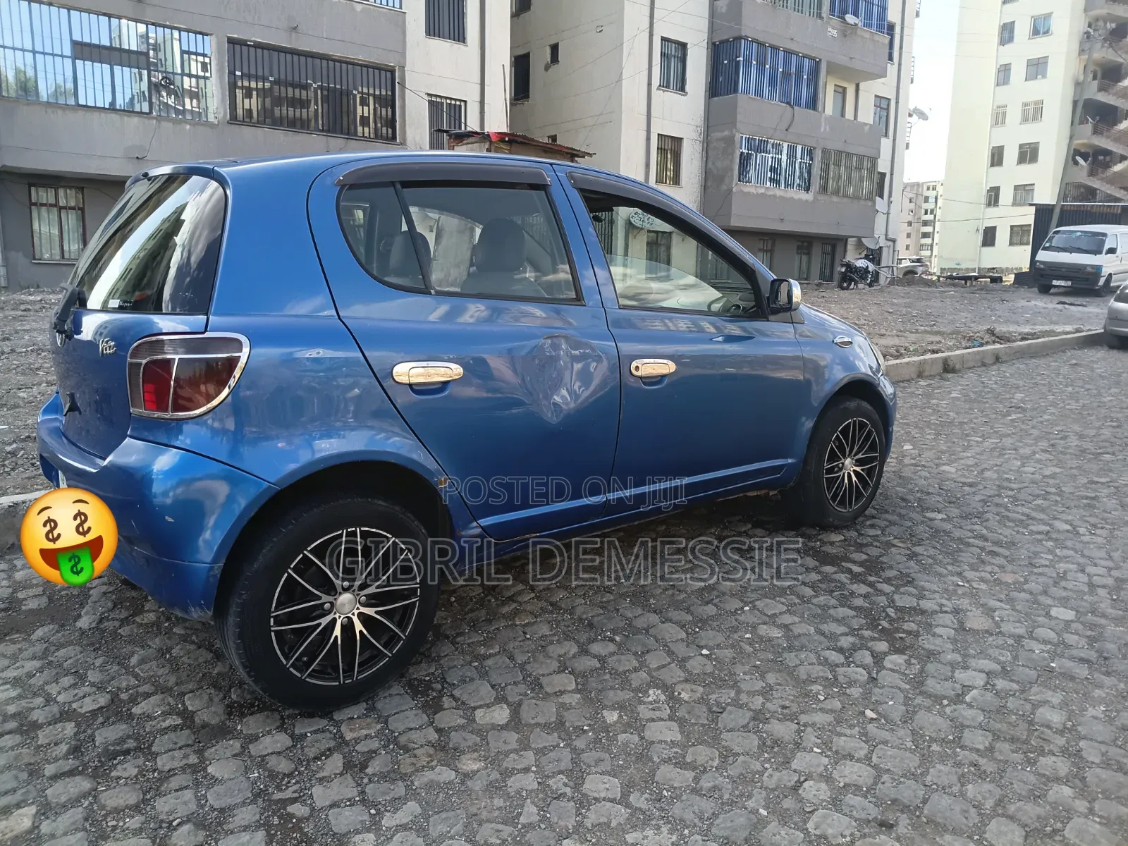 Toyota Vitz 2001 Blue