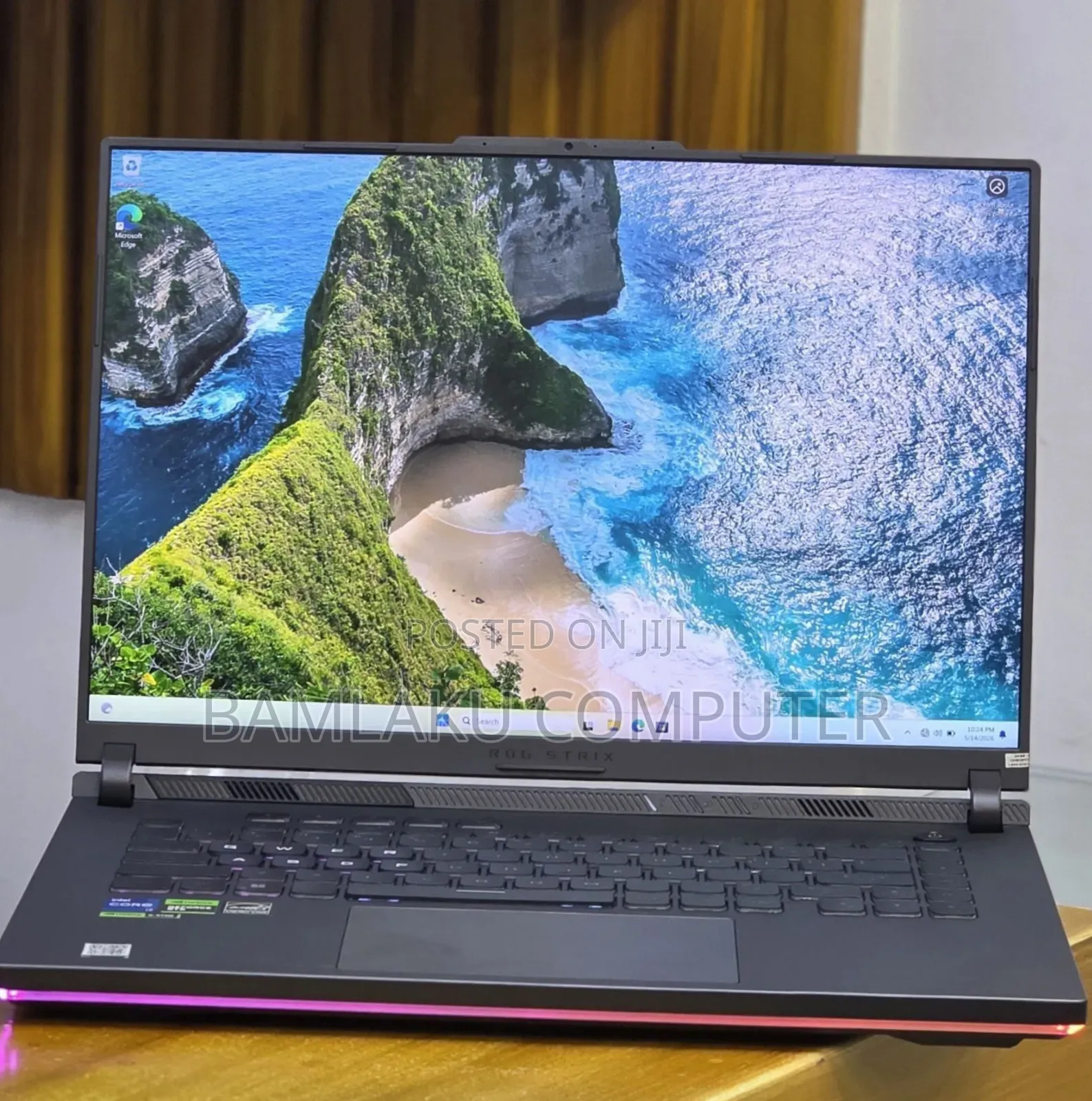 New Laptop Asus ROG Strix G16 G614 16GB Intel Core i7 SSD 1T