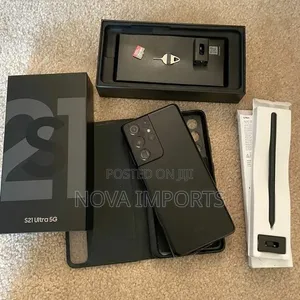 New Samsung Galaxy S21 Ultra 5G 128 GB Black