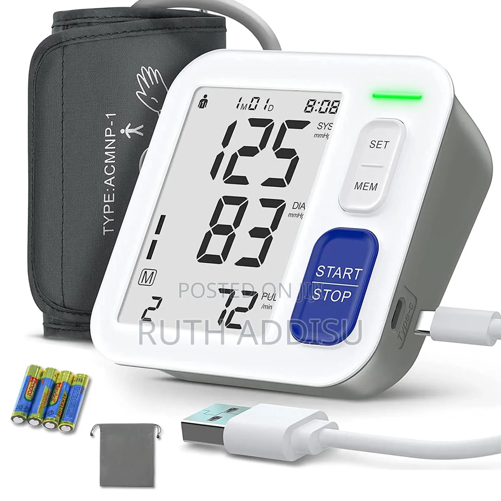 Vileco New Product Upper Arm Bp Check Machine Electronic Electrical Bp