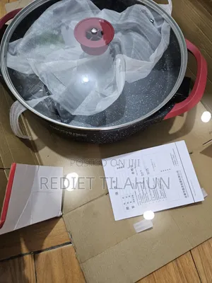 Haochu 120v Electric Non-Stick Frying Pan Multi-Cooker