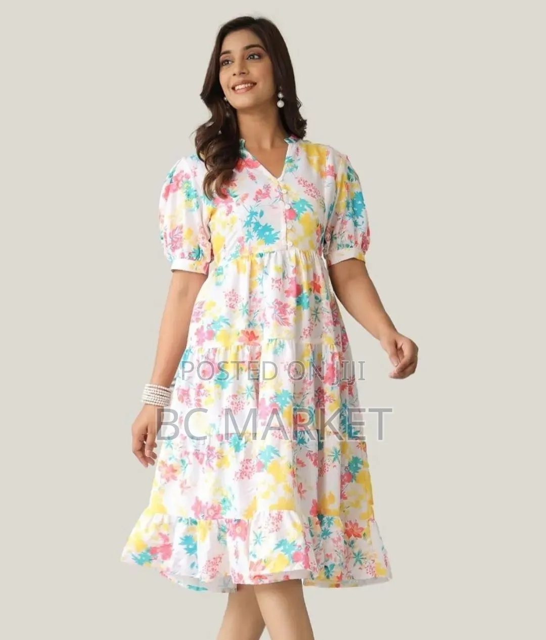 Classic Creamy Dress