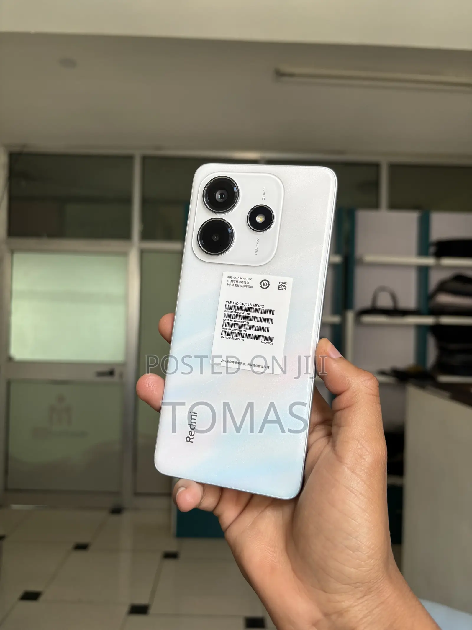 New Xiaomi Redmi Note 14 5G 256 GB White