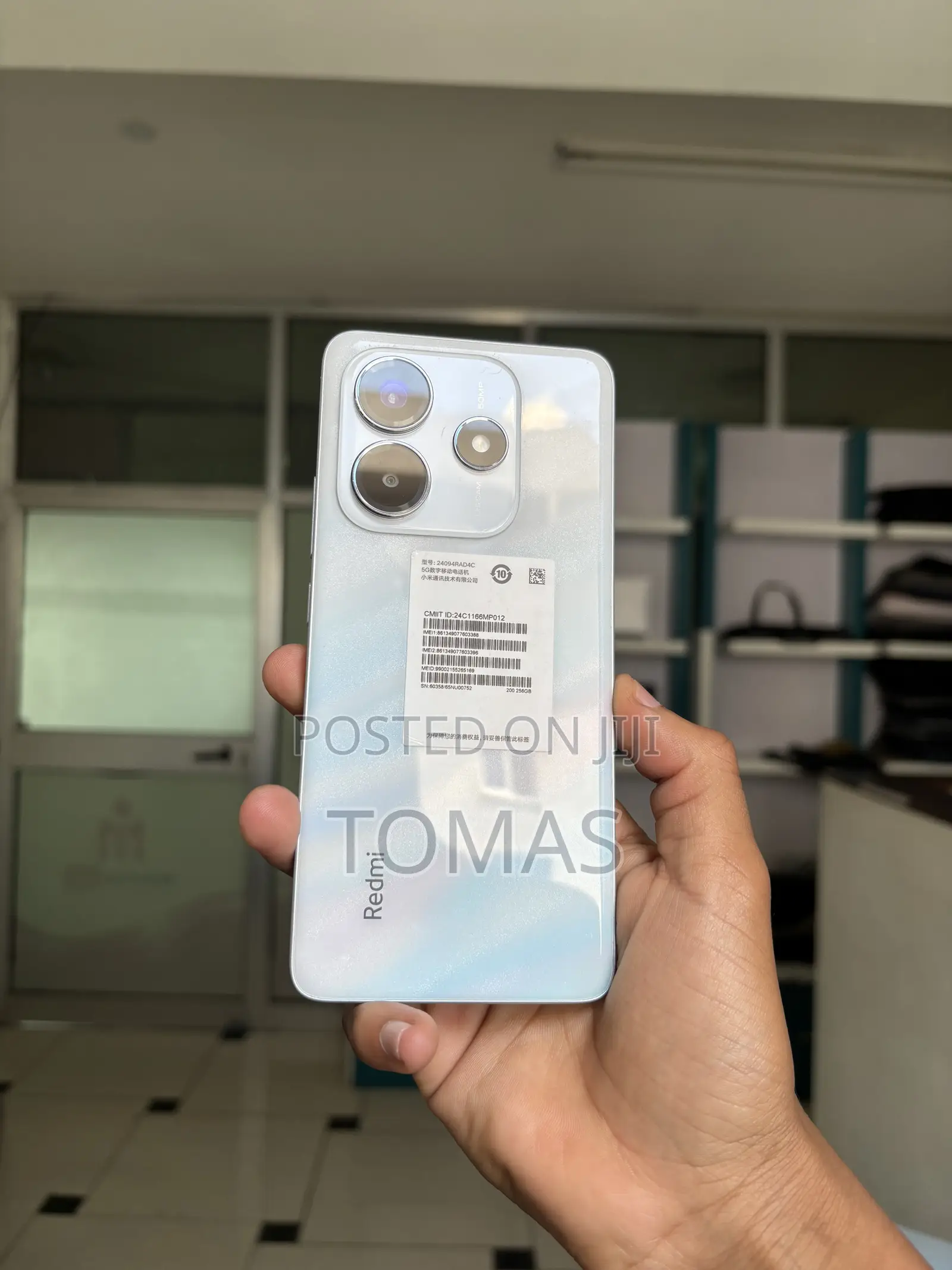 New Xiaomi Redmi Note 14 5G 256 GB White