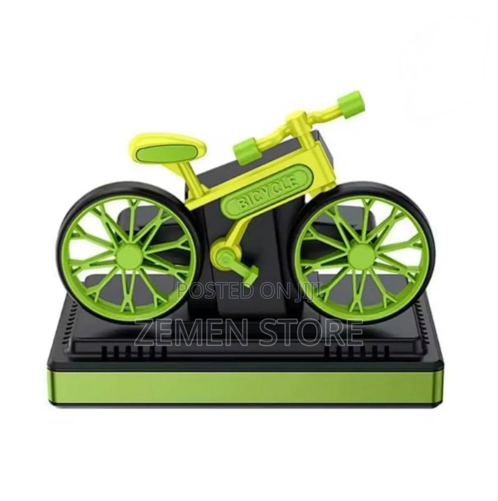 Bushineco Solar Car Air Freshener Bicycle Ornament የመኪና ጠረን ማጣፈጫ