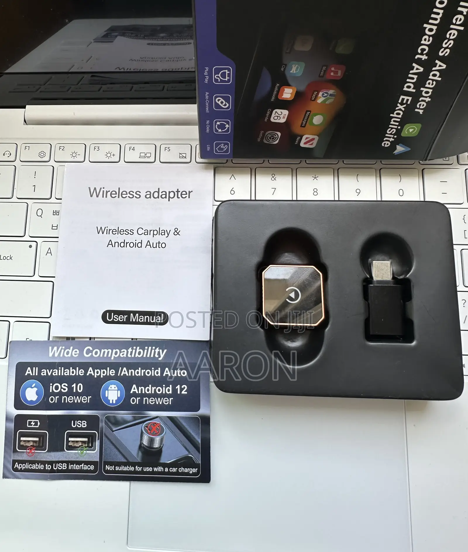 Wireless Adapter Carplay/Android Auto