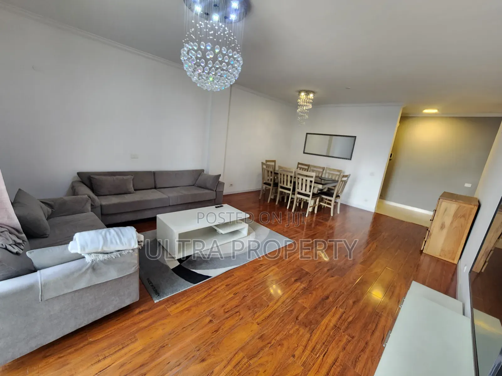 Furnished 3bdrm Apartment in Bole for rent