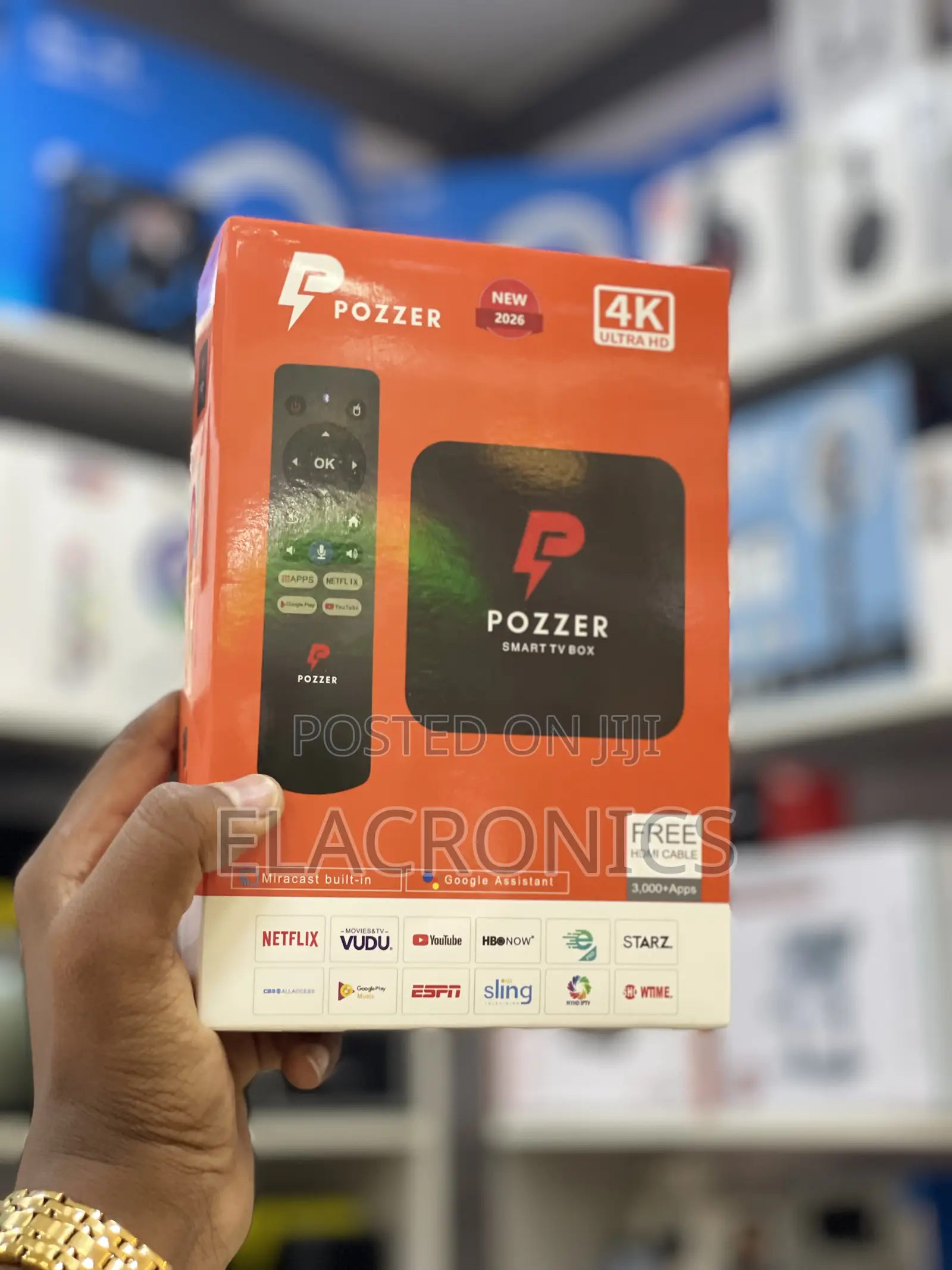Android Pozzer Ultra Hd Smart Tv Box (Internet Tv Receiver)