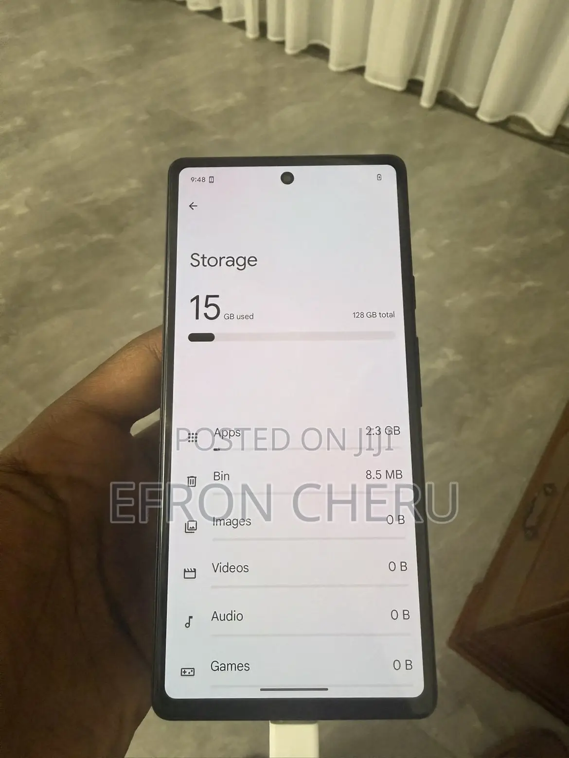 Google Pixel 6a 128 GB Black