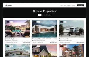 Real Estate Website Development