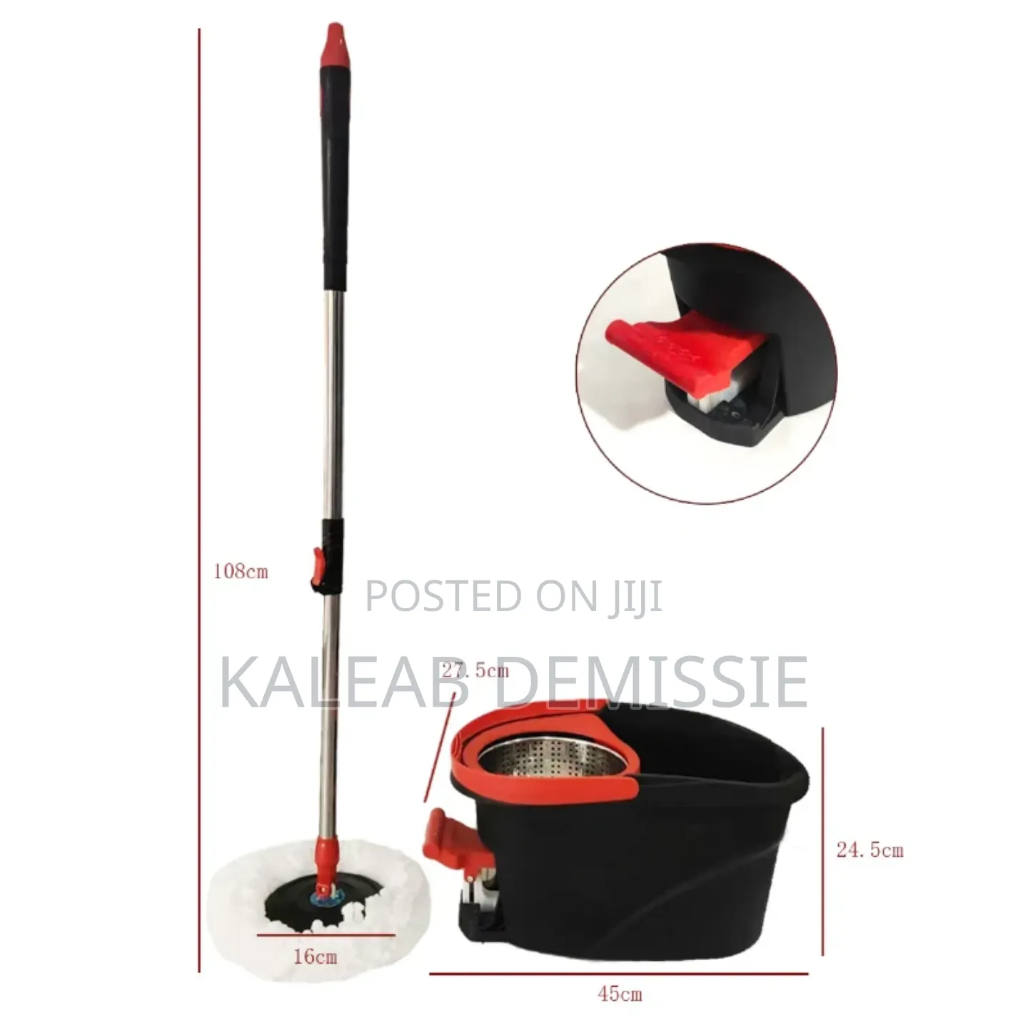 Magic Spin Mop 360° Microfiber Mop
