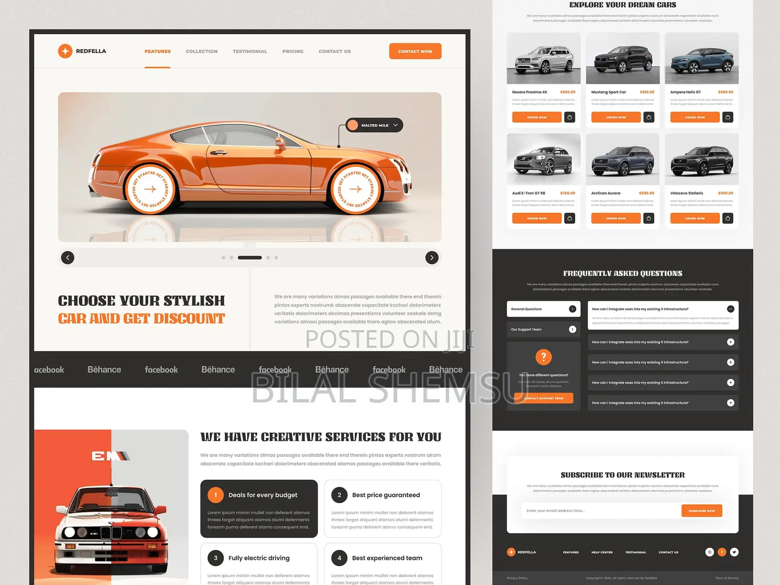 Car Selling Website Development