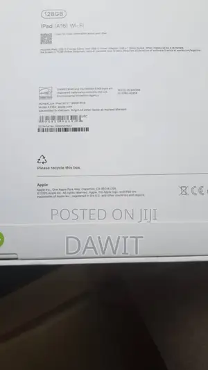 New Apple iPad Wi-Fi 128 GB Pink