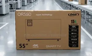 Orbit 55 Inch Tv Ultra Hd Smart Android 15 Japan Technology