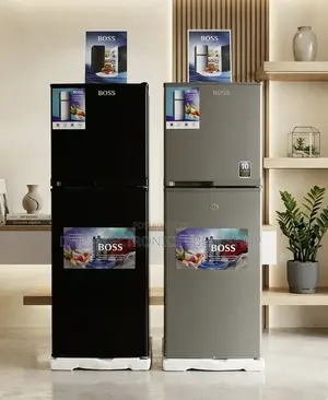Boss Refrigerator 270 – Large Capacity Double Door Fridge