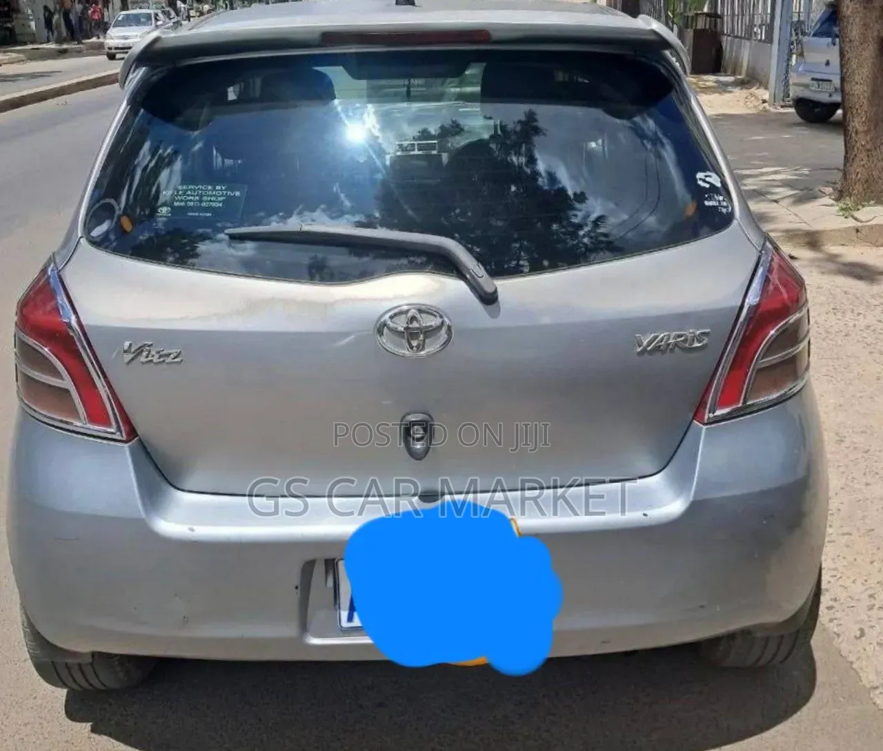 Toyota Yaris 2007 Gray