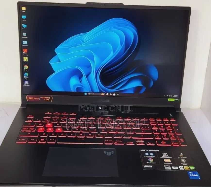 New Laptop Asus TUF Gaming A15 16GB Intel Core i7 SSD 1T