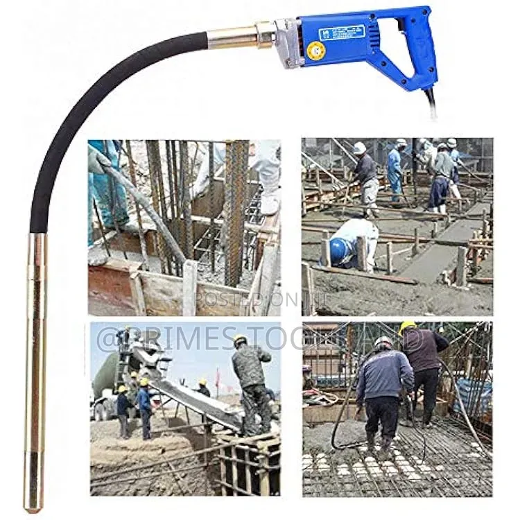 Electric Concrete Vibrator Hose Concrete Vibration Construction