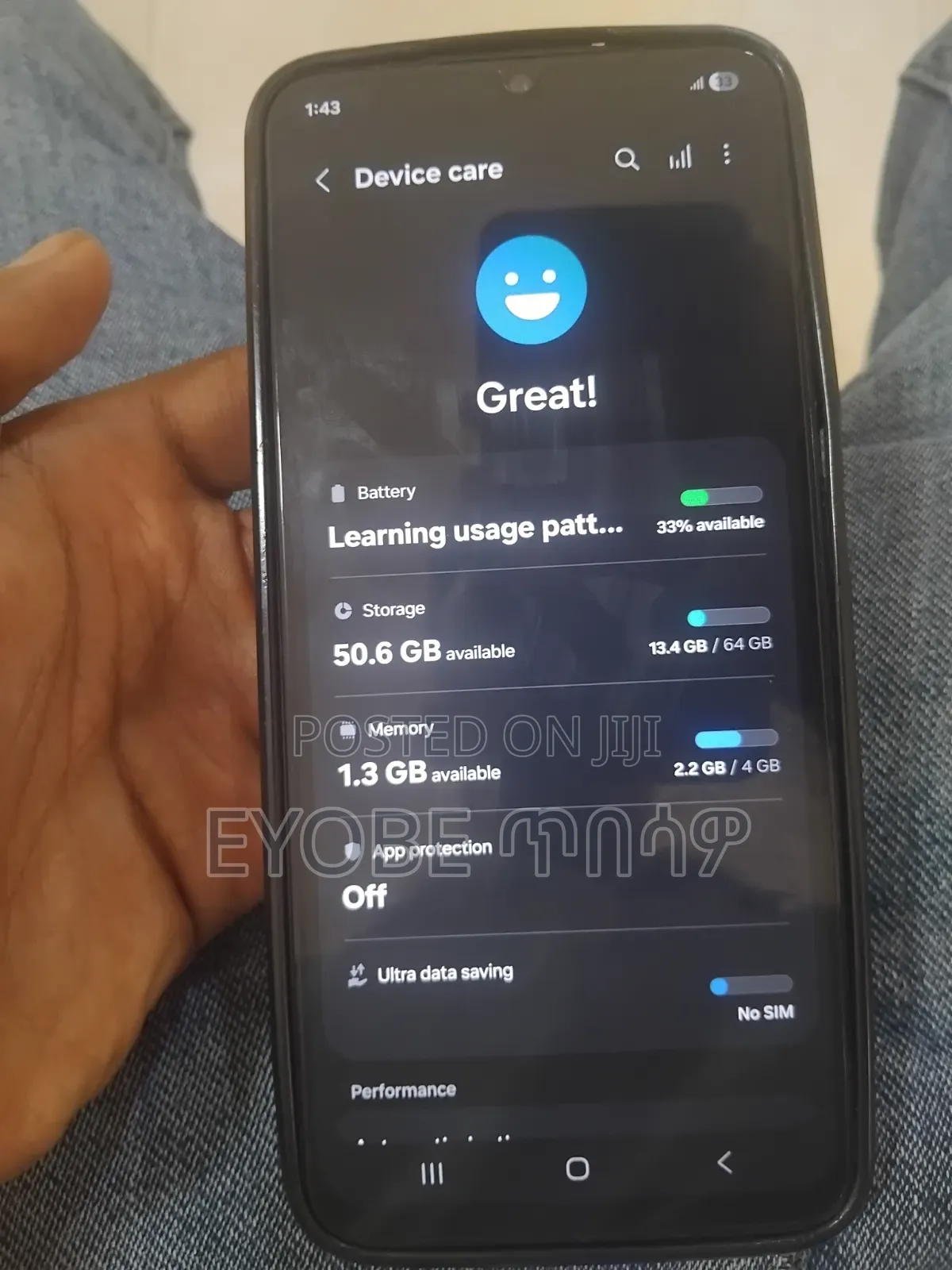 Samsung Galaxy M14 64 GB Black