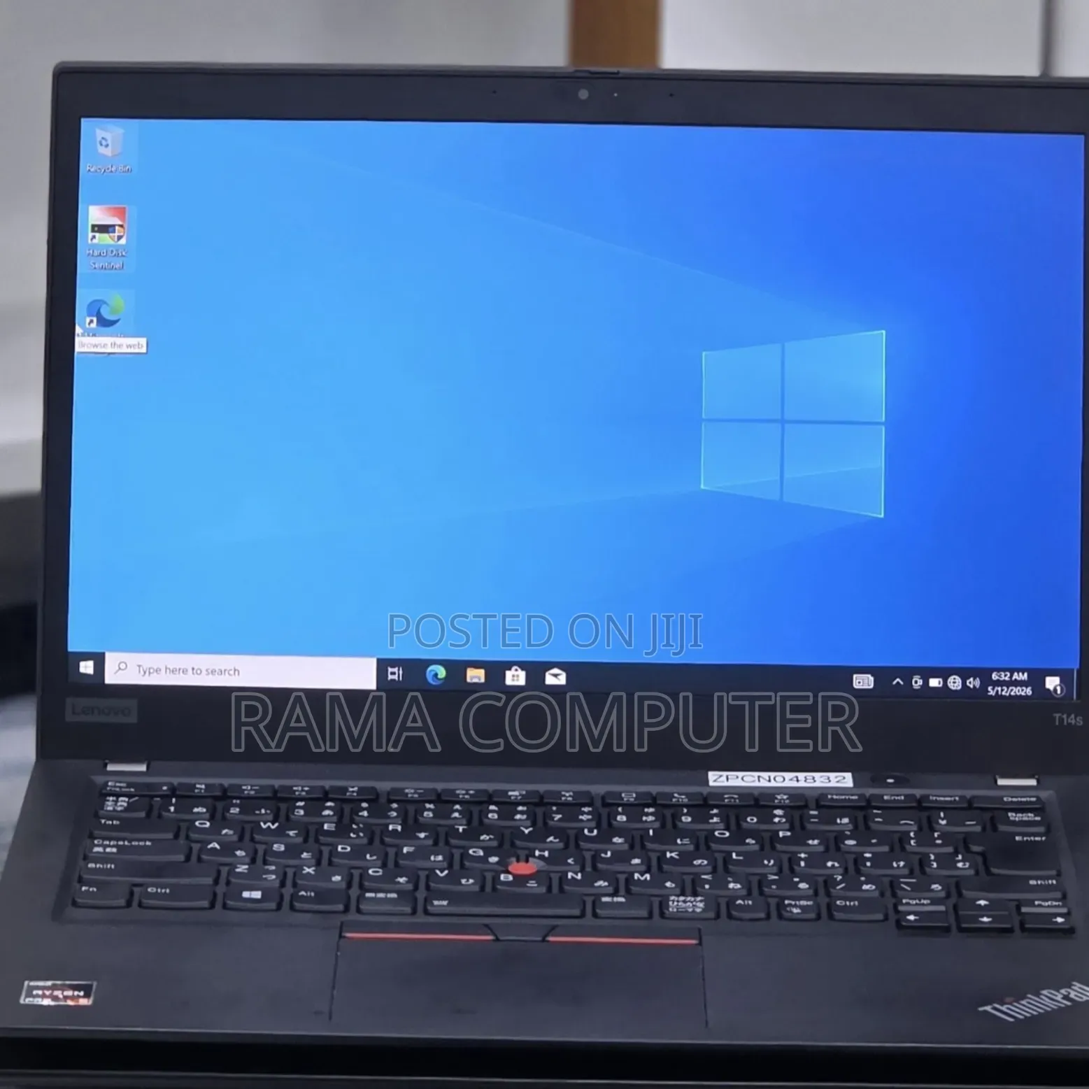 New Laptop Lenovo ThinkPad T14s Gen 1 16GB AMD Ryzen 5 SSD 512GB