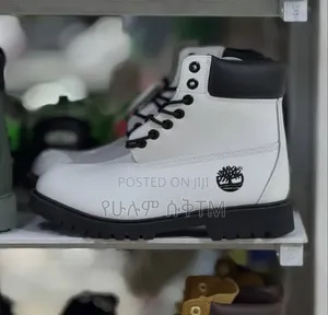 Timberland 6-Inches High Boots 'White/Black' Men's Shoes