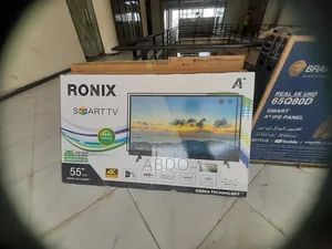 Ronix Smart Tv 55 Inch Andraid Doubel Gelass Hifi Speaker You