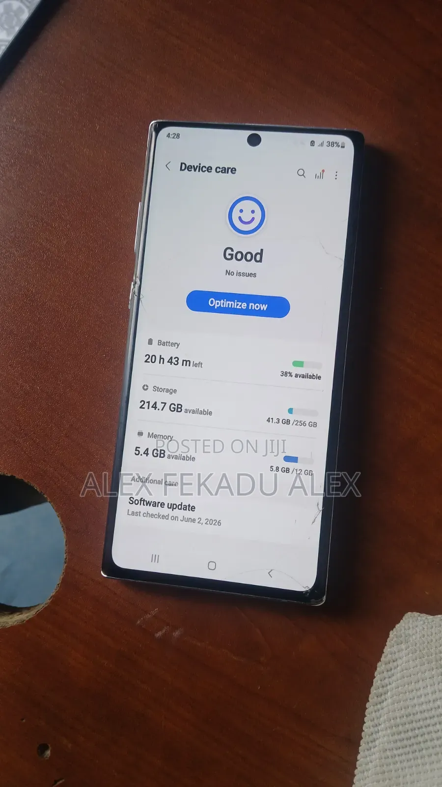 Samsung Galaxy Note 10 Plus 5G 256 GB Gray
