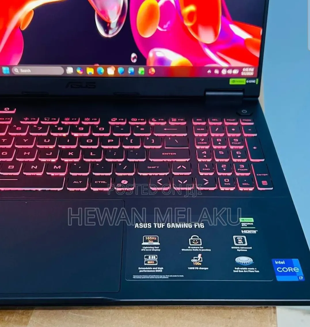 New Laptop Asus TUF Gaming A16 32GB Intel Core i7 SSD 1T