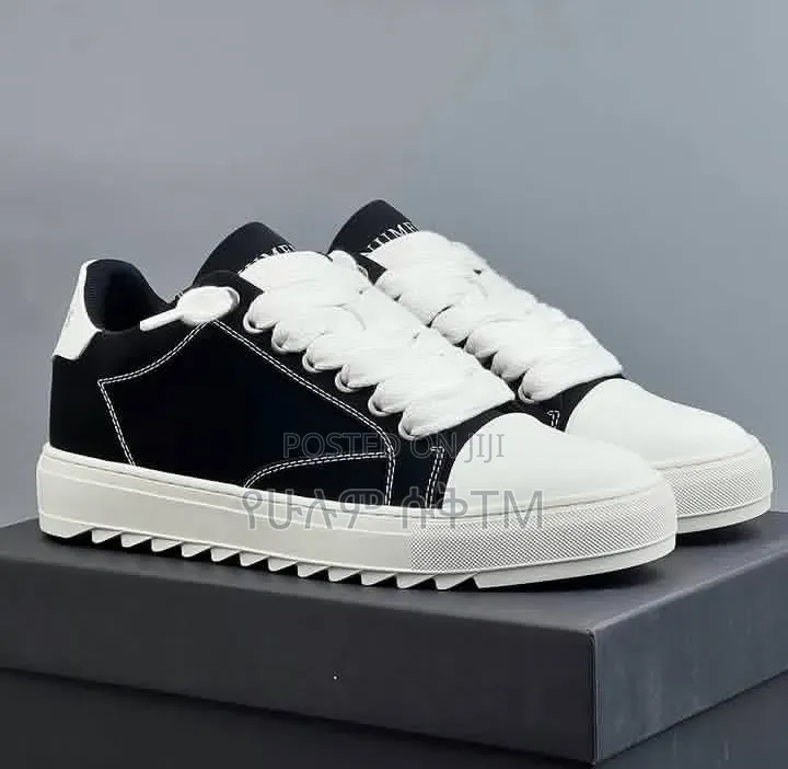 Numeris Atelier Contrast Stitching 'Acrylic Black' Men's WMNS Shoes