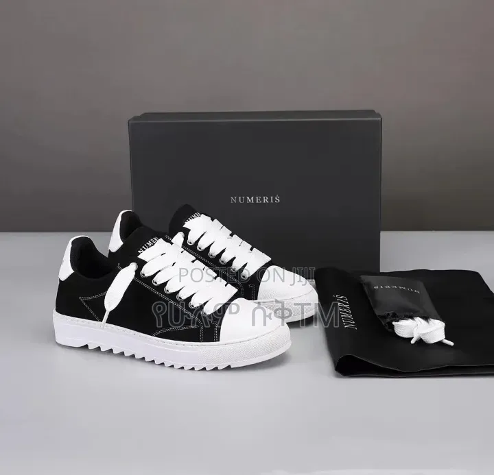 Numeris Atelier Contrast Stitching 'Acrylic Black' Men's WMNS Shoes