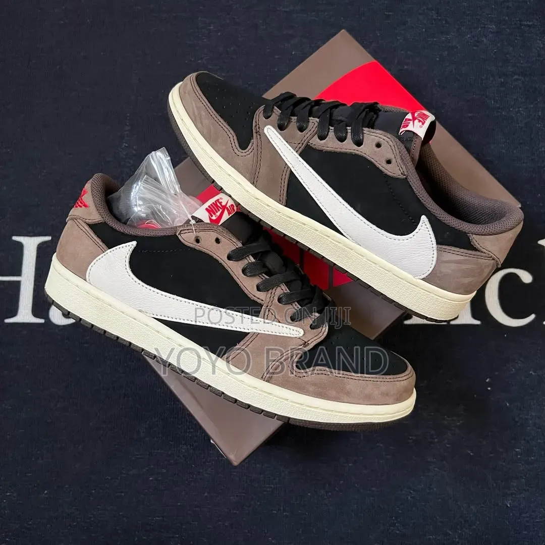 Nike Air Jordan 1 Low X Travis Scott in Mocha,