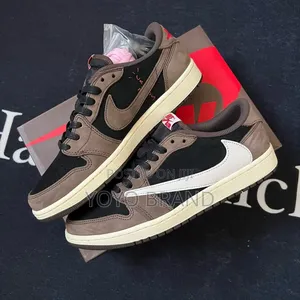 Nike Air Jordan 1 Low X Travis Scott in Mocha,
