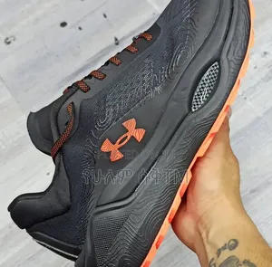 Under Armour Hovr Infinite 'Black/Orange' Men's Shoes