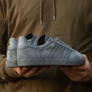 Adidas Gazelle Monochrome Grey Suede